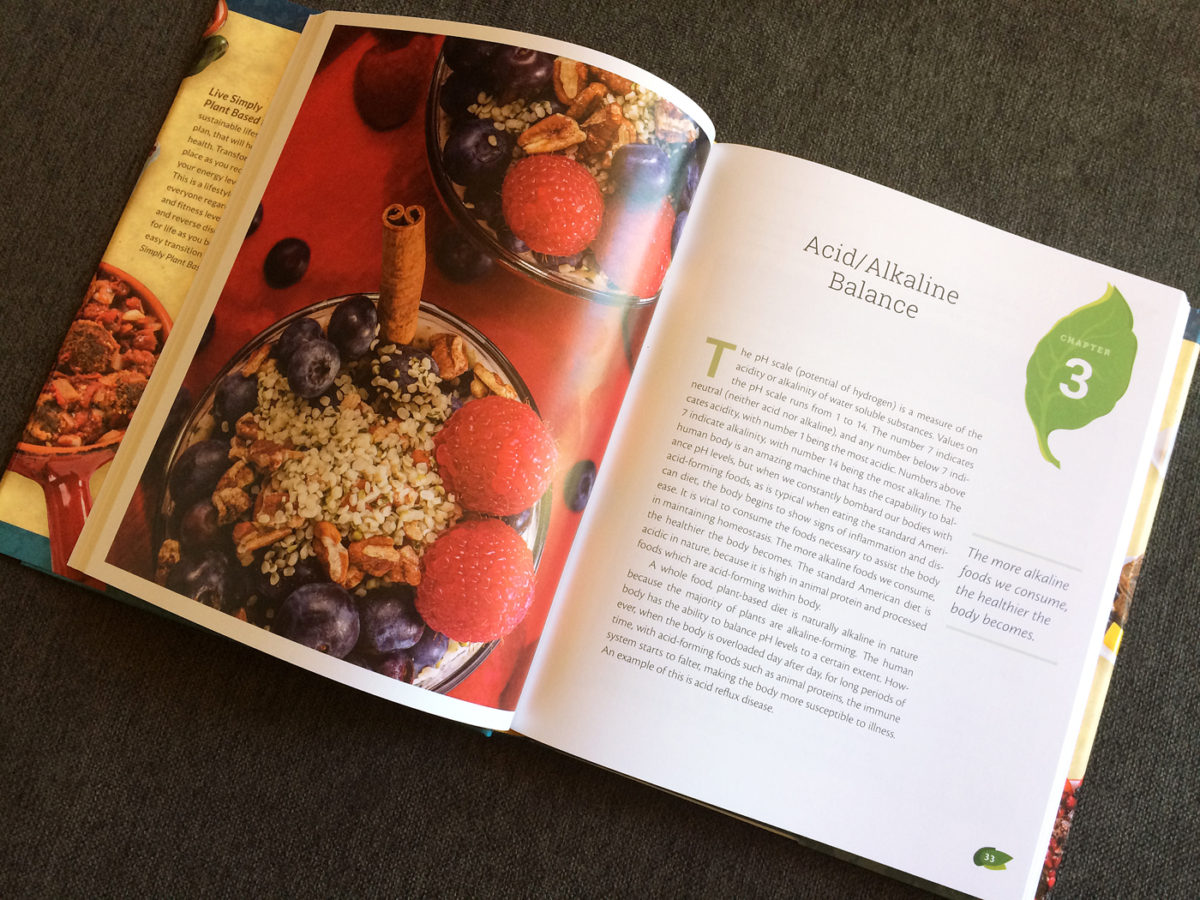cookbook page design