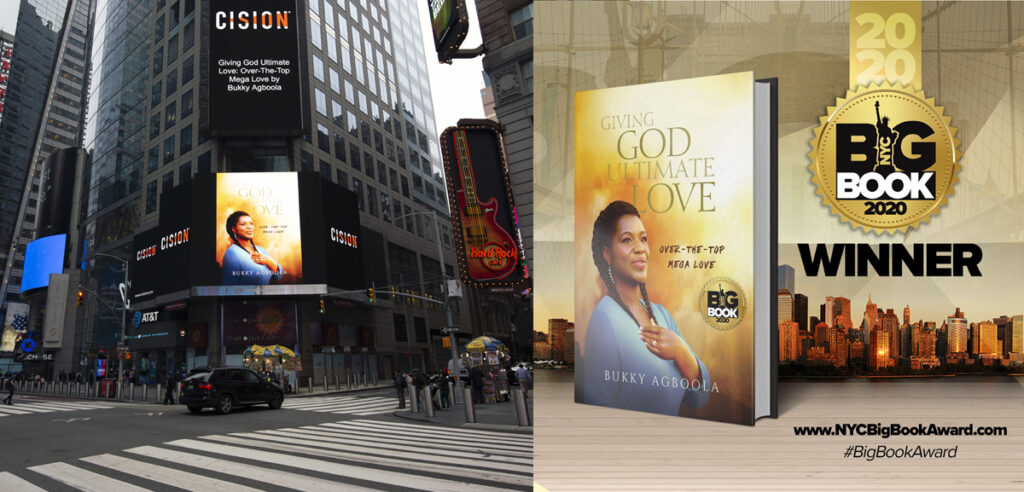 Bukky Agboola in Times Square
